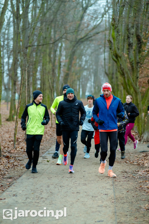Trening z Adamem Nowickim przyciągnął biegaczy z Jarocina i okolic