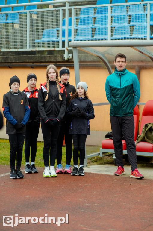 Trening z Adamem Nowickim przyciągnął biegaczy z Jarocina i okolic