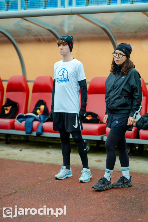 Trening z Adamem Nowickim przyciągnął biegaczy z Jarocina i okolic