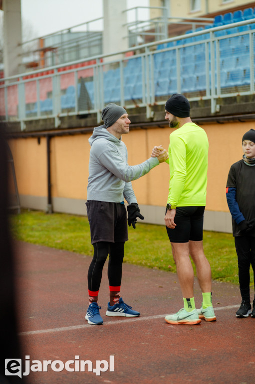 Trening z Adamem Nowickim przyciągnął biegaczy z Jarocina i okolic