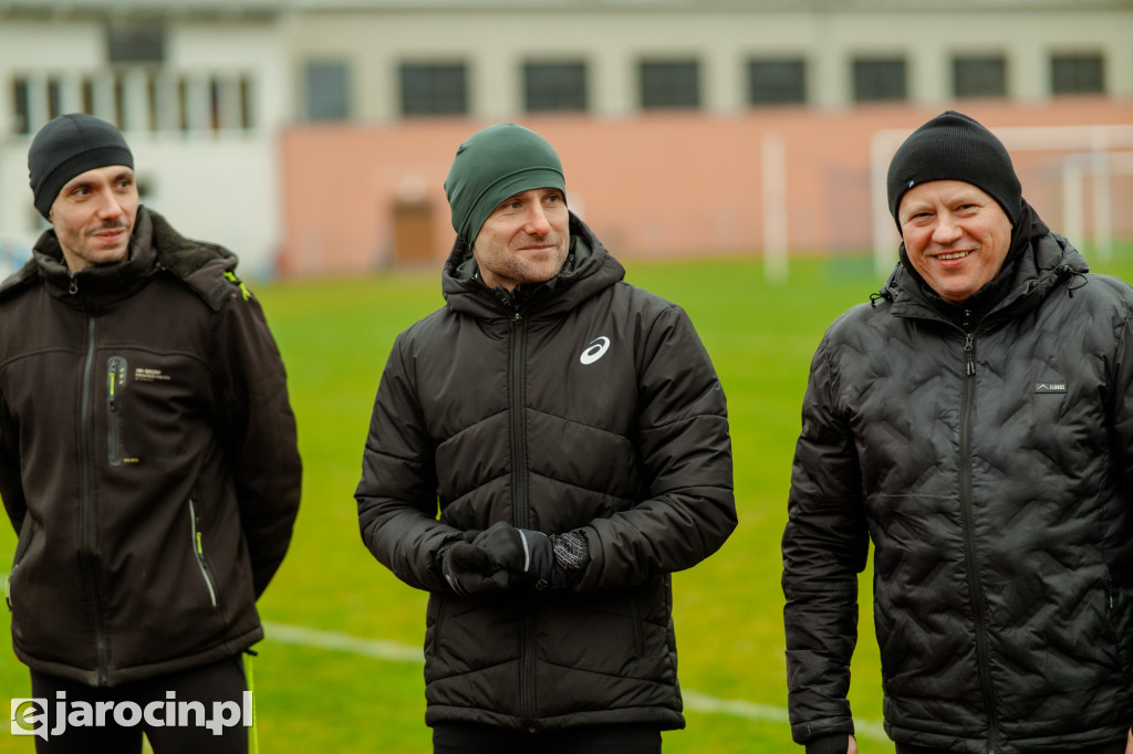 Trening z Adamem Nowickim przyciągnął biegaczy z Jarocina i okolic
