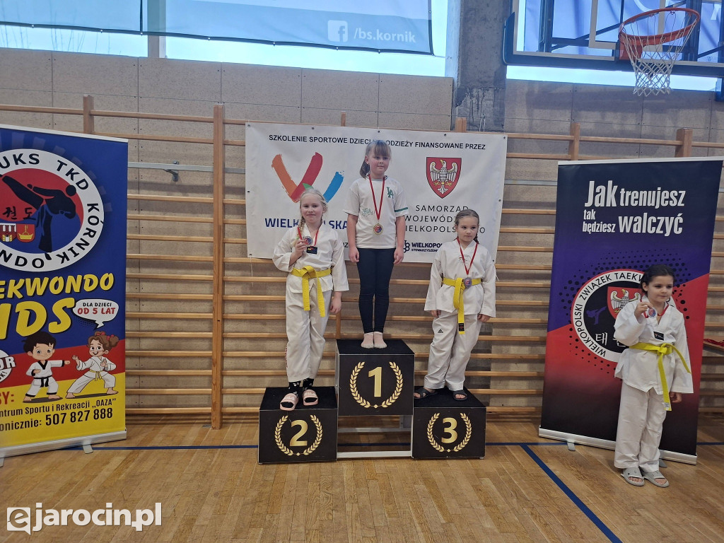Udany start młodych taekwondzistów w Kórniku