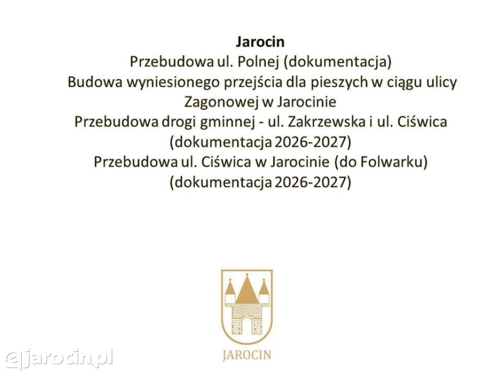 Budżet Gminy Jarocin na 2026 rok