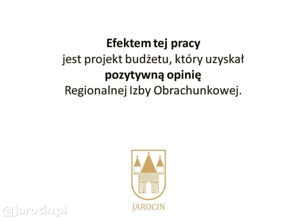 Budżet Gminy Jarocin na 2026 rok