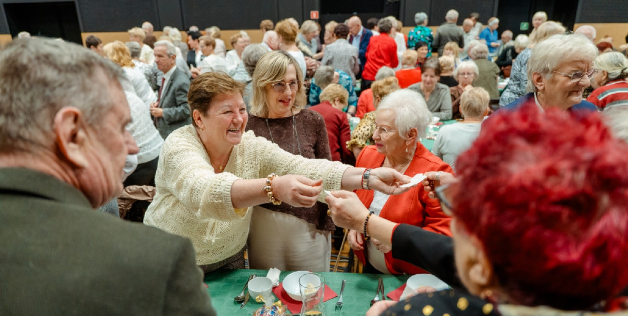 10. Wigilia seniorów w Jarocińskim Ośrodku Kultury