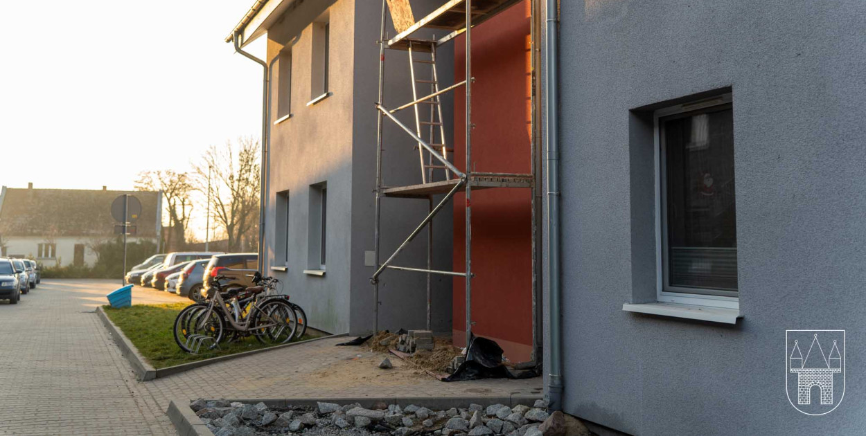 Ruszył remont elewacji w Siedleminie