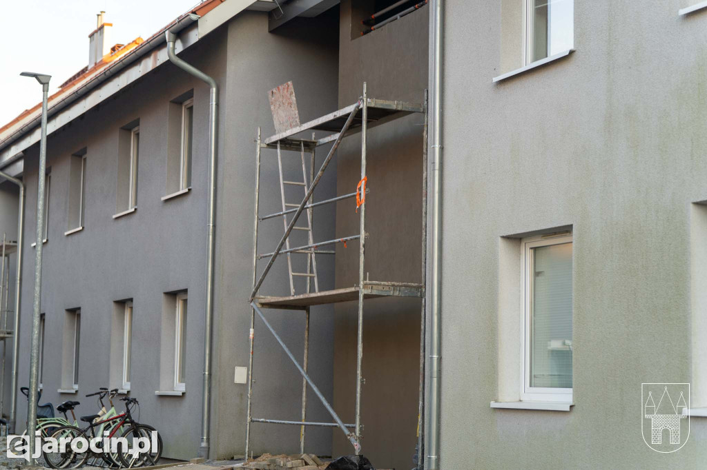 Ruszył remont elewacji w Siedleminie