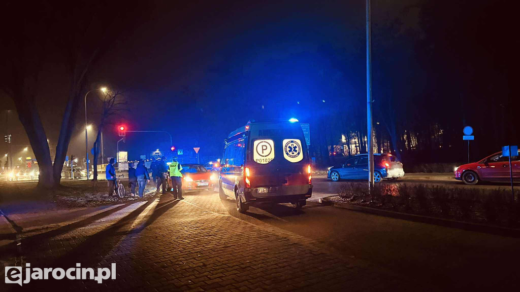 62-latek potrącony na pasach w Jarocinie