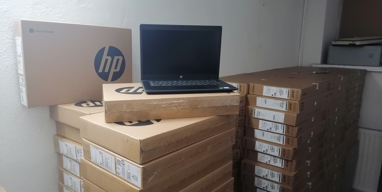 Powiat Jarociński inwestuje w edukację cyfrową uczniów