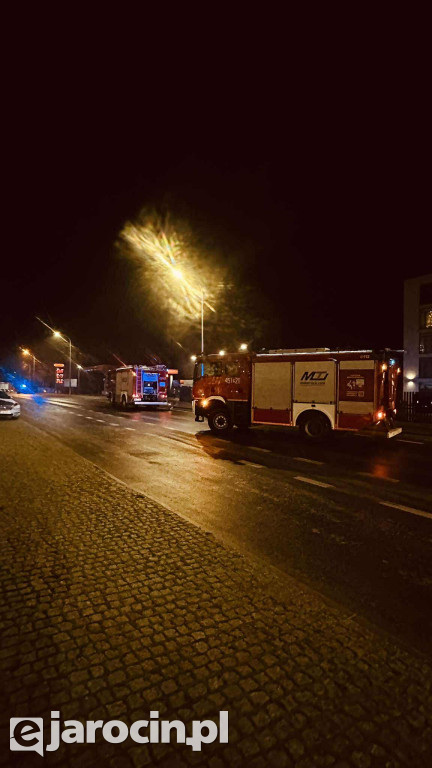 Wyciek gazu na stacji paliw przy Poznańskiej w Jarocinie