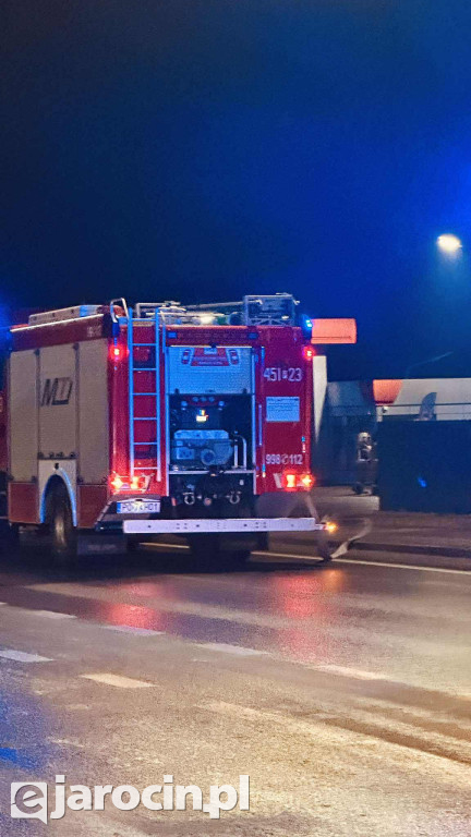 Wyciek gazu na stacji paliw przy Poznańskiej w Jarocinie