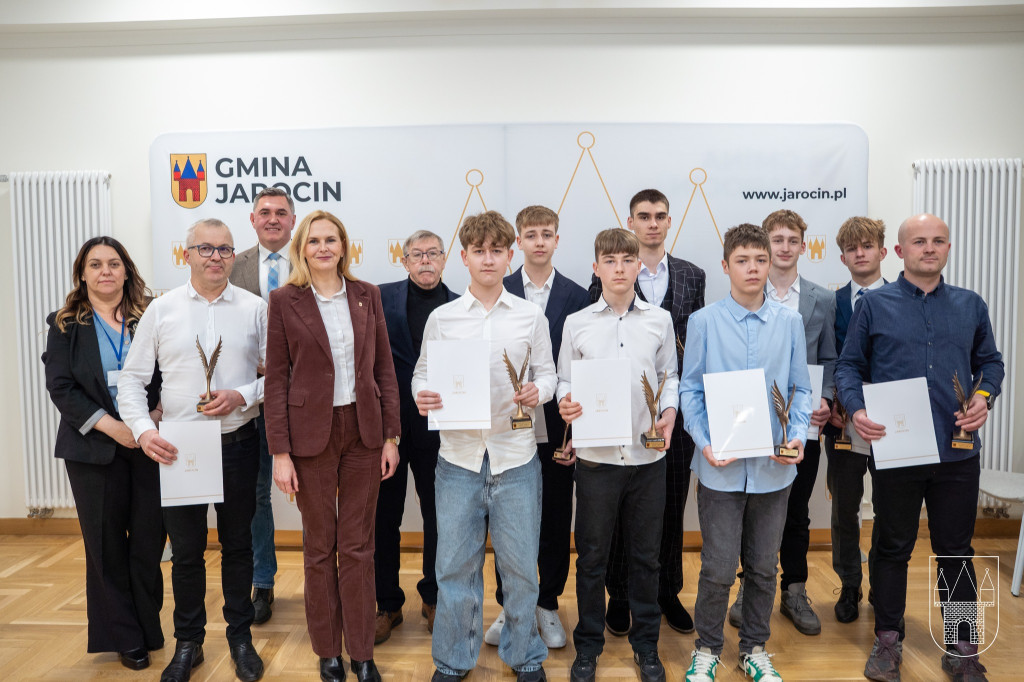 Nagród Burmistrza Jarocina za wybitne wyniki sportowe oraz wkład w rozwój sportu w Gminie Jarocin za rok 2024