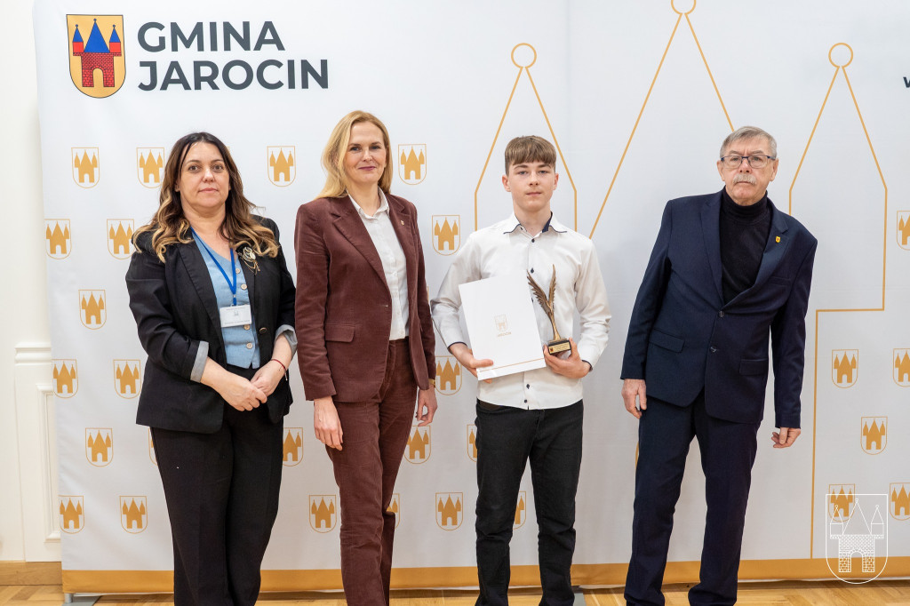 Nagród Burmistrza Jarocina za wybitne wyniki sportowe oraz wkład w rozwój sportu w Gminie Jarocin za rok 2024