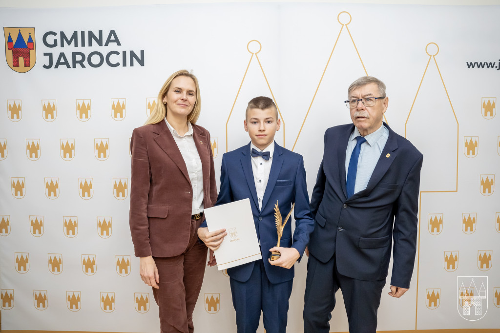 Nagród Burmistrza Jarocina za wybitne wyniki sportowe oraz wkład w rozwój sportu w Gminie Jarocin za rok 2024