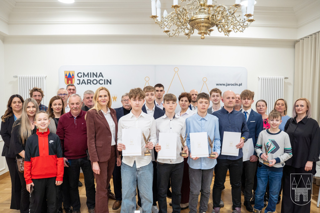 Nagród Burmistrza Jarocina za wybitne wyniki sportowe oraz wkład w rozwój sportu w Gminie Jarocin za rok 2024