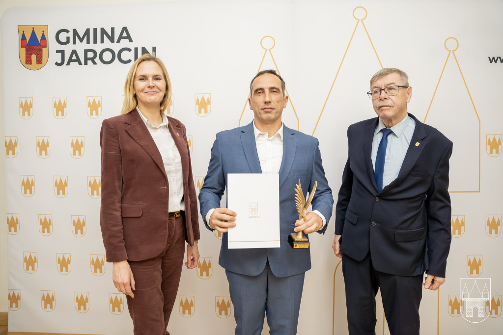 Nagród Burmistrza Jarocina za wybitne wyniki sportowe oraz wkład w rozwój sportu w Gminie Jarocin za rok 2024