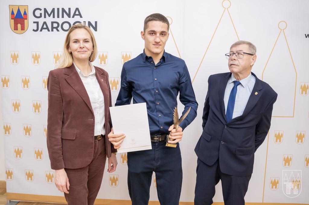 Nagród Burmistrza Jarocina za wybitne wyniki sportowe oraz wkład w rozwój sportu w Gminie Jarocin za rok 2024