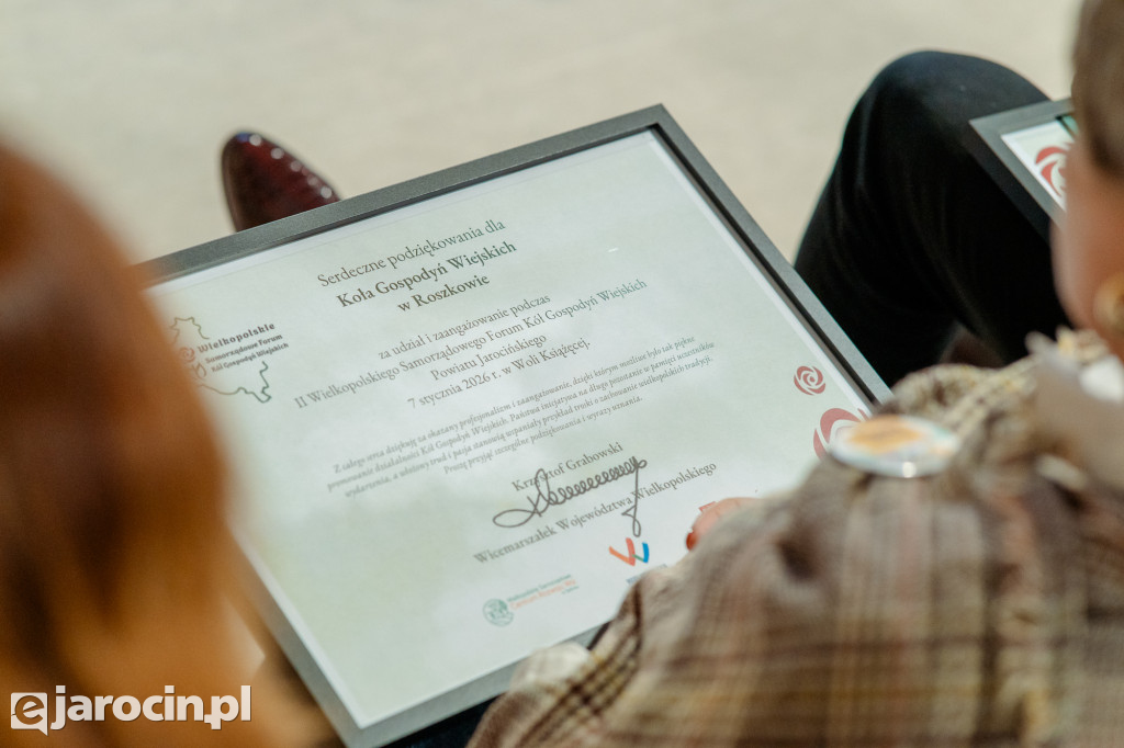 II Wielkopolskim Samorządowym Forum KGW Powiatu Jarocińskiego w Woli Książęcej