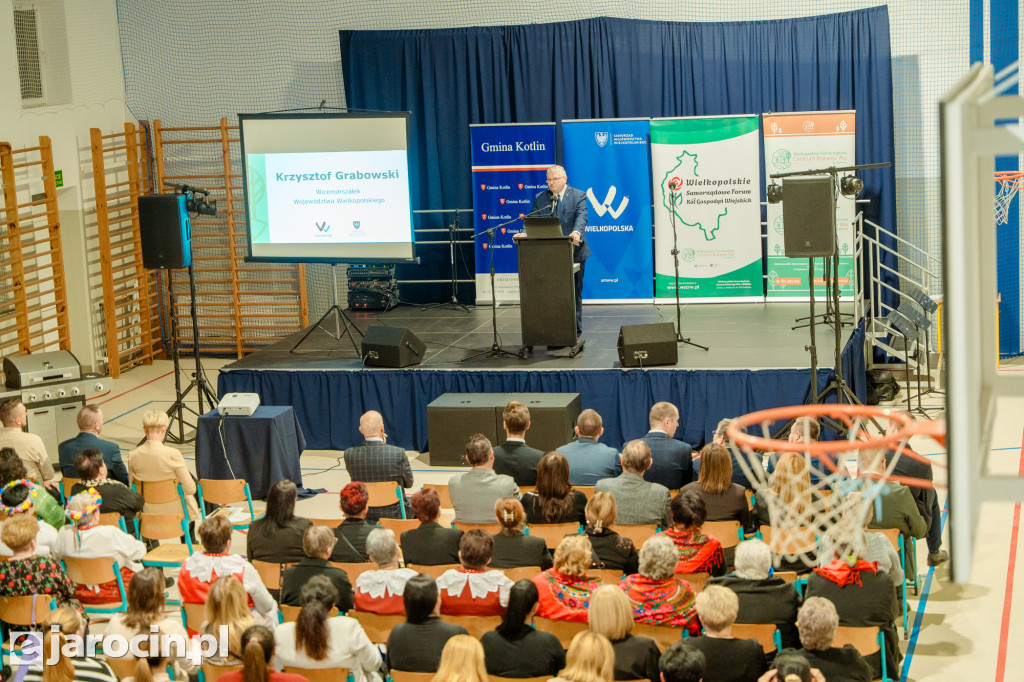 II Wielkopolskim Samorządowym Forum KGW Powiatu Jarocińskiego w Woli Książęcej