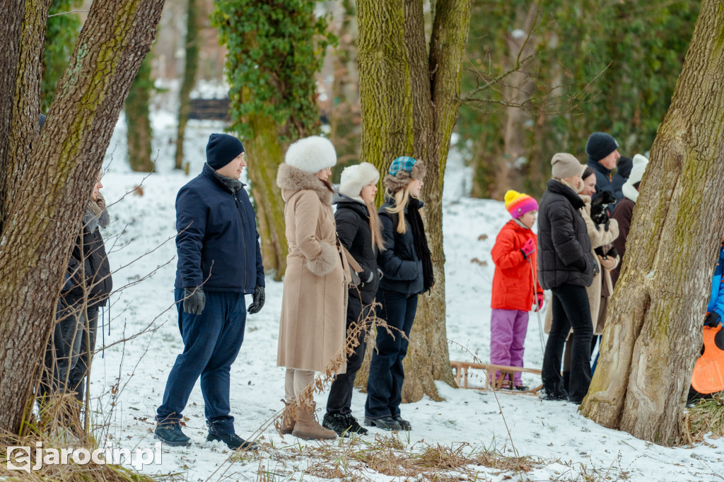 Pond hockej na stawie w Parku Radolińskich