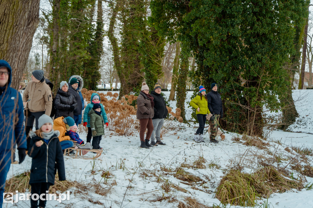 Pond hockej na stawie w Parku Radolińskich