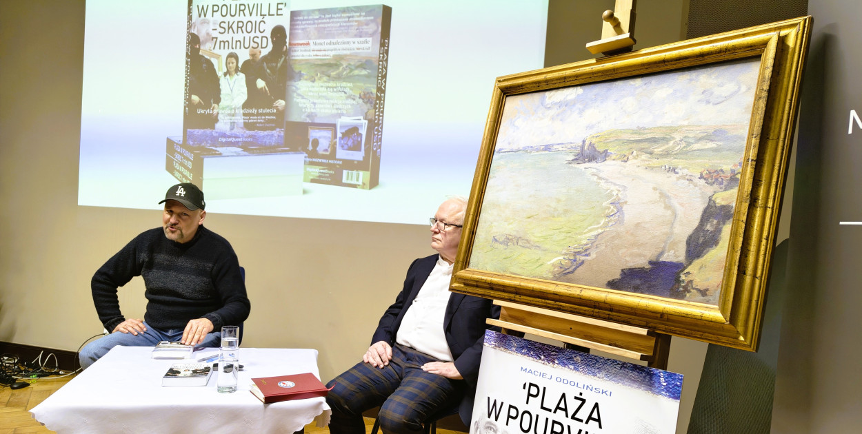 Monet, kradzież i śledztwo od kuchni. Sala Muzeum Regionalnego w Jarocinie pękała w szwach