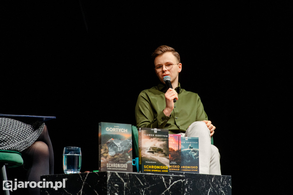 Gortych w Jarocinie: śmiech, anegdoty i długa kolejka po autografy