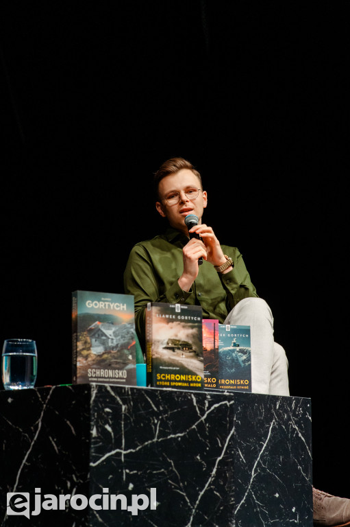 Gortych w Jarocinie: śmiech, anegdoty i długa kolejka po autografy