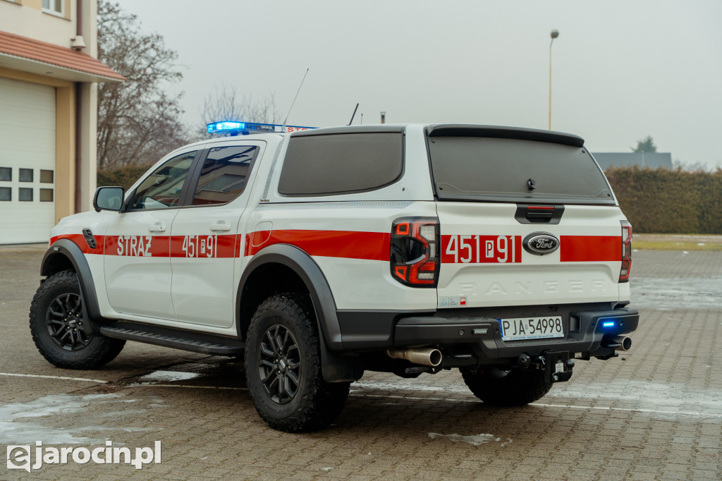 Nowy sprzęt dla strażaków z PSP Jarocin