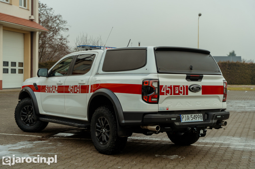 Nowy sprzęt dla strażaków z PSP Jarocin