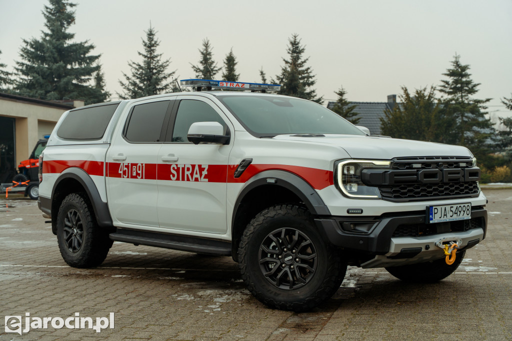 Nowy sprzęt dla strażaków z PSP Jarocin