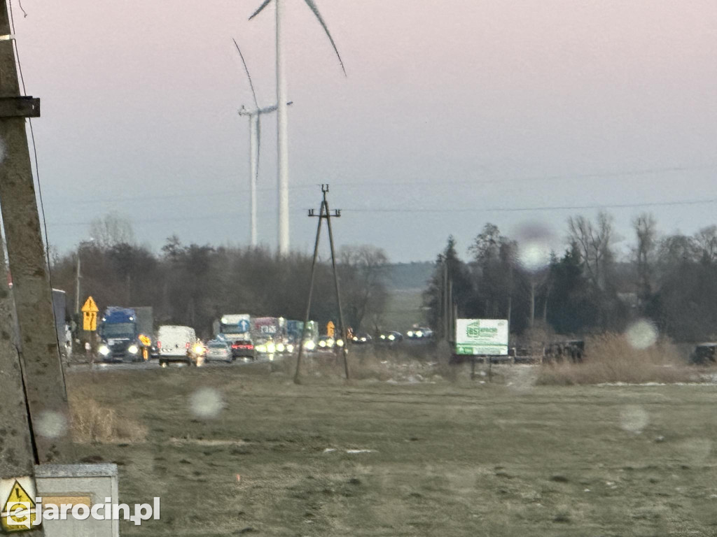 Kolizja na skrzyżowaniu w Witaszycach