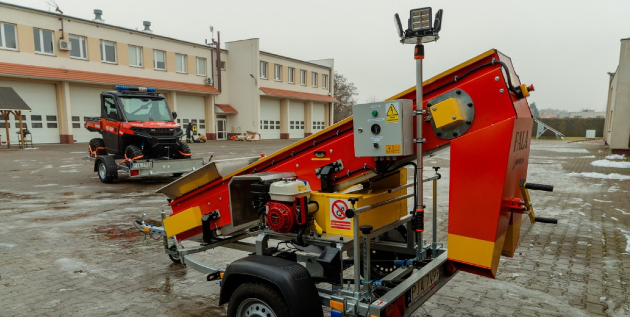 Nowy sprzęt dla strażaków z PSP Jarocin