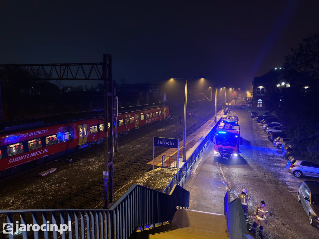 Śmierć na torach w rejonie dworca kolejowego w Jarocinie