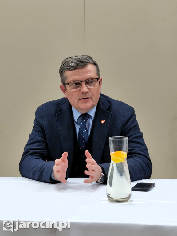 Marcin Bosacki z wizytą w Jarocinie