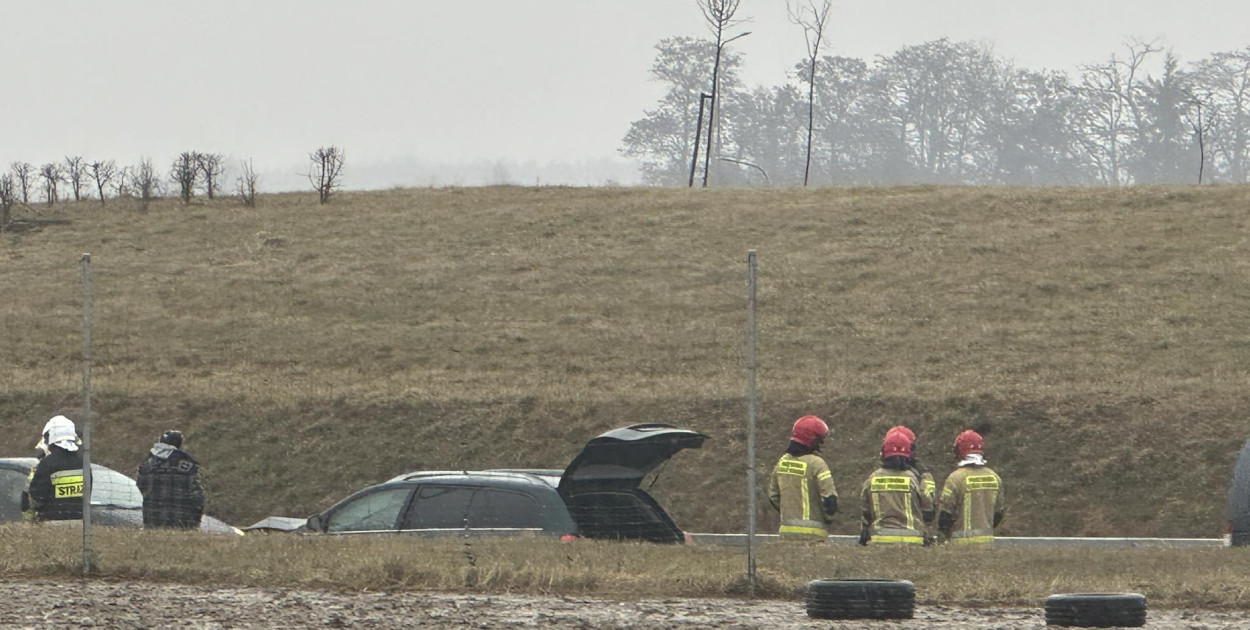 Wypadek na obwodnicy Jarocina