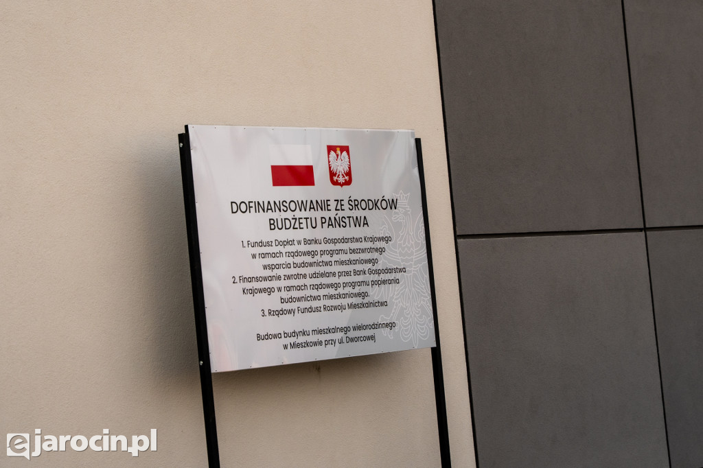 Otwarcie mieszkań czynszowych w Mieszkowie