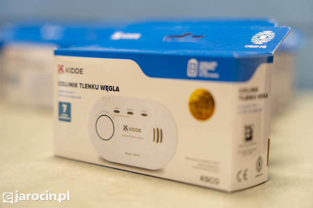 Wiedza o czadzie nagrodzona. Strażacy rozdali 50 czujek