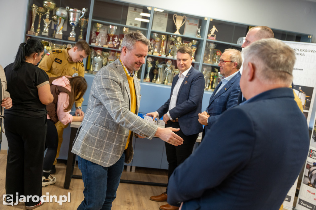 Wiedza o czadzie nagrodzona. Strażacy rozdali 50 czujek