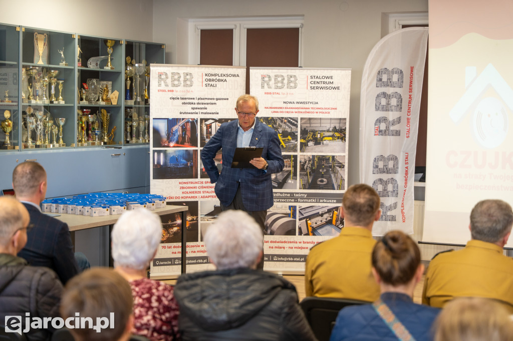 Wiedza o czadzie nagrodzona. Strażacy rozdali 50 czujek