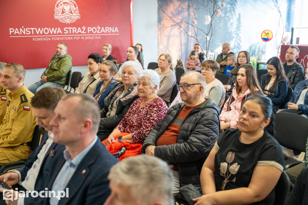 Wiedza o czadzie nagrodzona. Strażacy rozdali 50 czujek