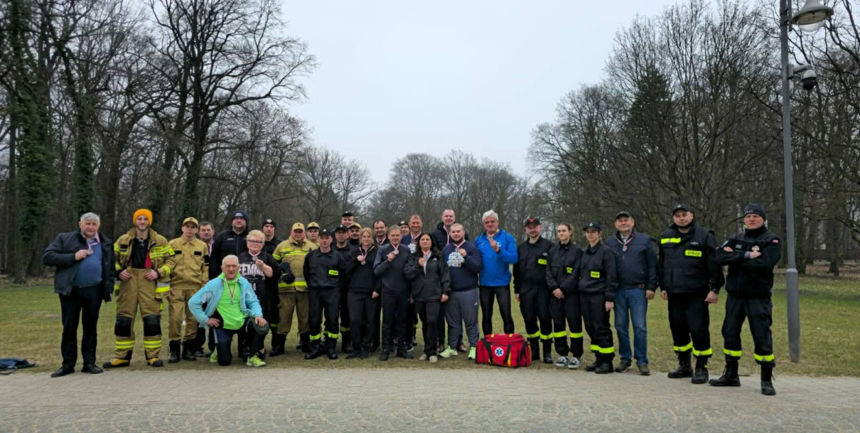 Bieg pamięci w Jarocinie. Uczestnicy pokonali symboliczne 1963 metry
