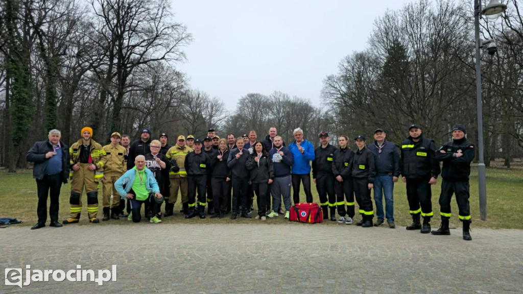 Bieg pamięci w Jarocinie. Uczestnicy pokonali symboliczne 1963 metry