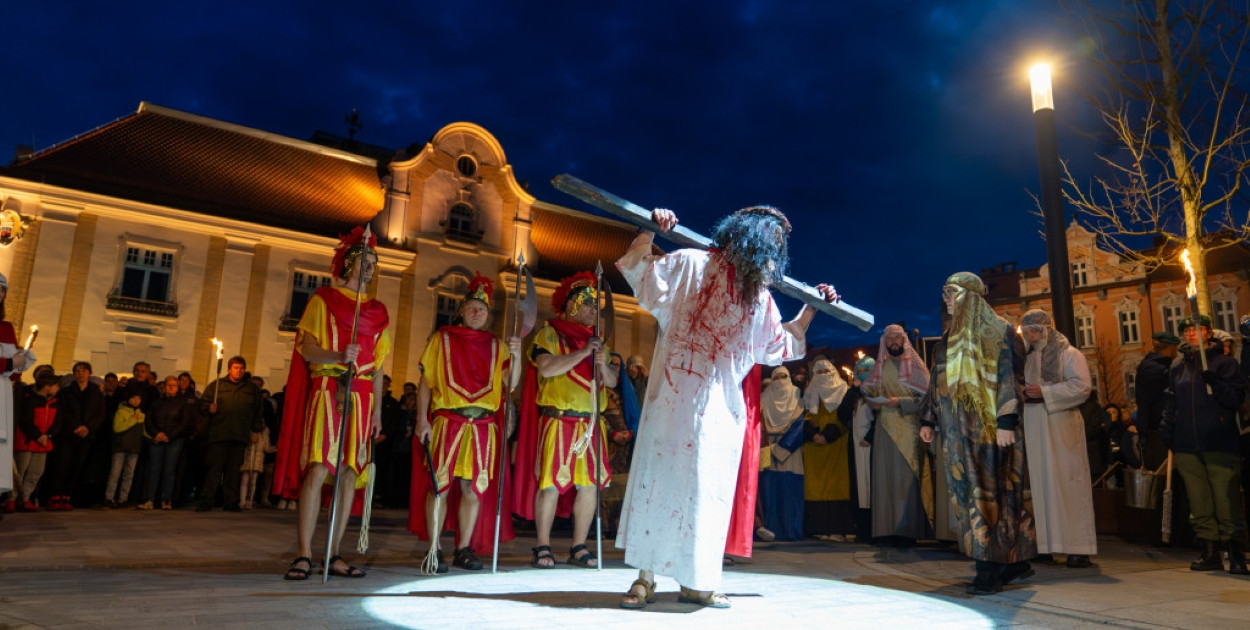 Misterium Męki Pańskiej ulicami Jarocina