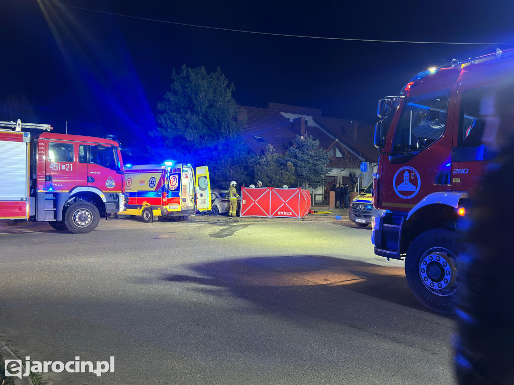 Wypadek na skrzyżowaniu Karwowskiego z Jarmarczną  w Jarocinie