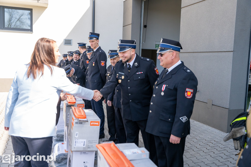 Wizyta wicewojewody województwa wielkopolskiego w Jaraczewie