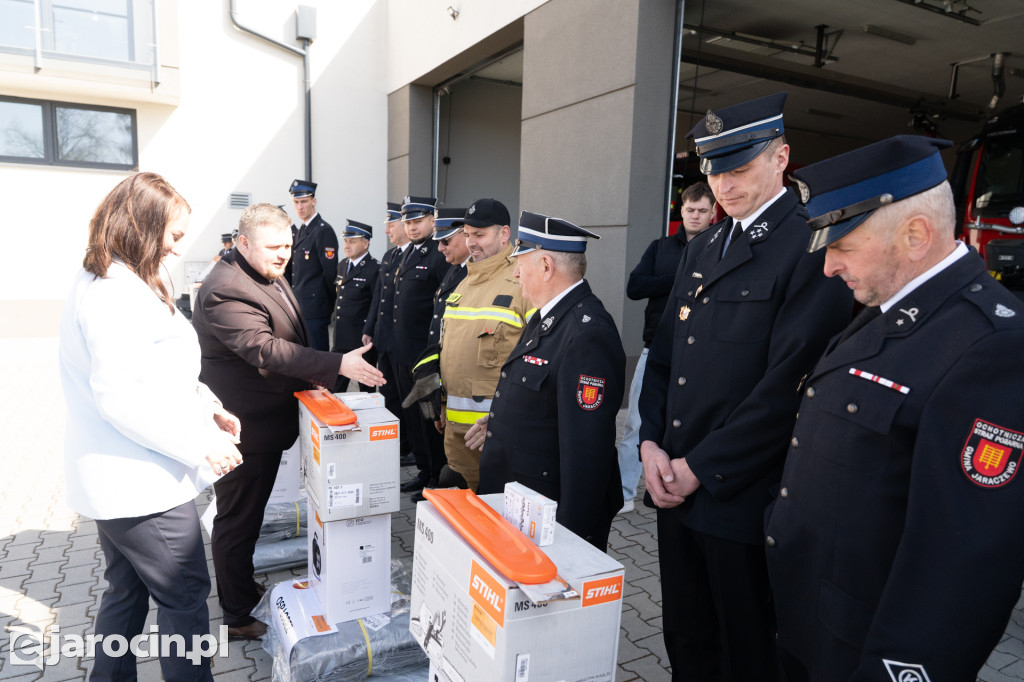 Wizyta wicewojewody województwa wielkopolskiego w Jaraczewie