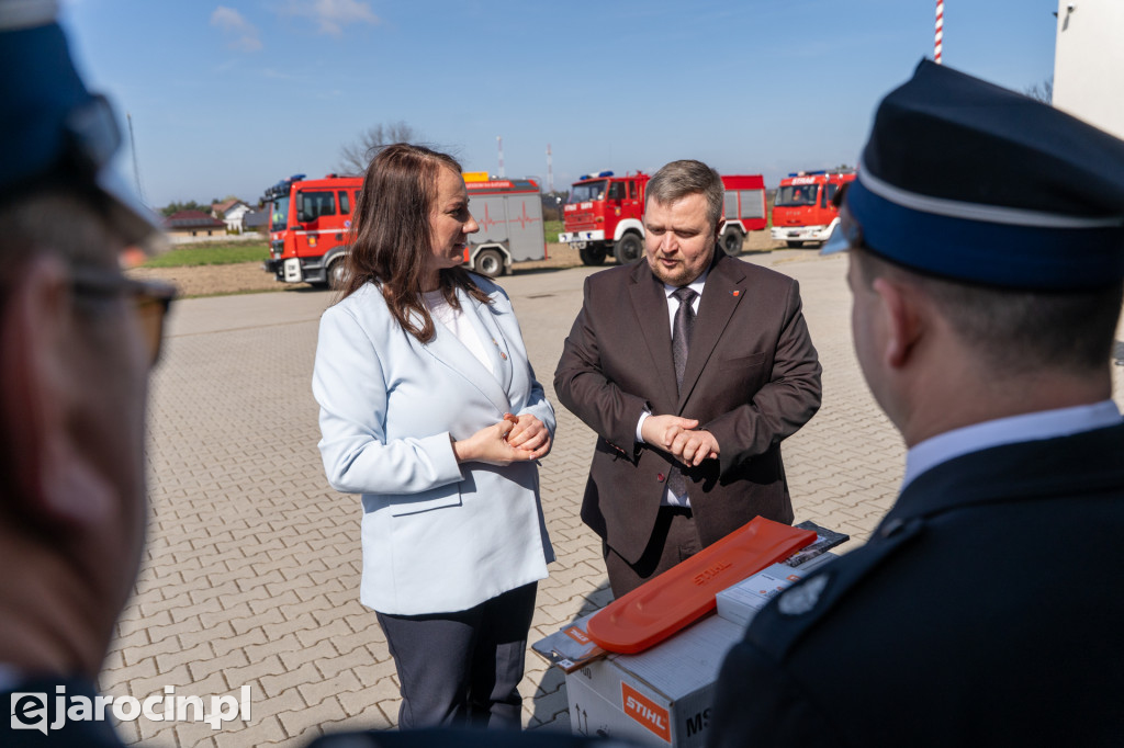 Wizyta wicewojewody województwa wielkopolskiego w Jaraczewie