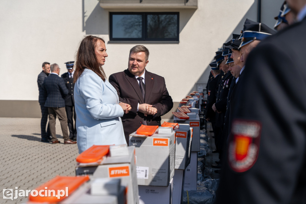 Wizyta wicewojewody województwa wielkopolskiego w Jaraczewie