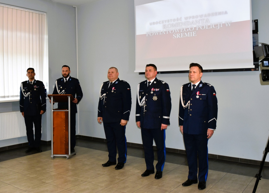 Andrzej Boruta nowym Komendantem Powiatowym Policji w Śremie